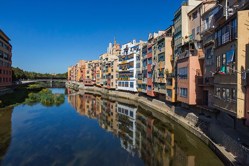 apartments on Onyar River