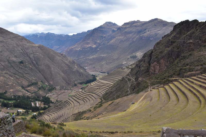 Incan agricultural terraces