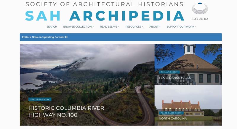 SAH Archipedia  Online Encyclopedia of U.S. Architecture