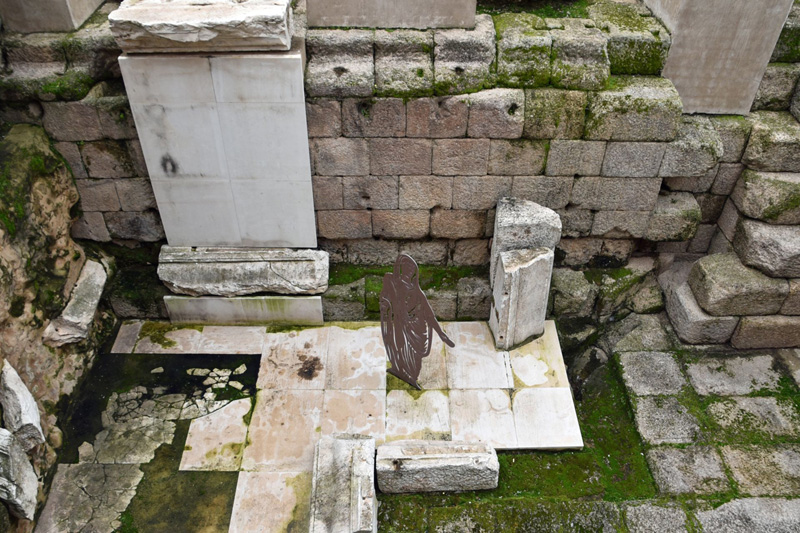 8.	Temple of the Imperial Cult, Mérida, Spain, ca 25 BCE – 15 CE.  Photograph by Dell Upton, 2023.