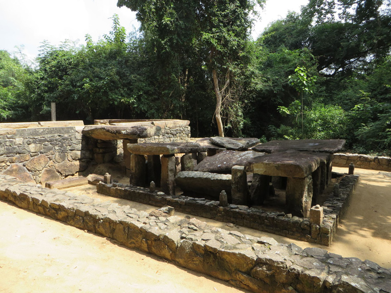 9.	Arankele Monastery, Kurunegala, Sri Lanka, 6th century CE. Photograph by Sandy Isenstadt, 2018.