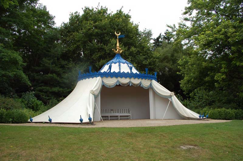 Reconstruction of Charles Hamilton’s Turkish Tent