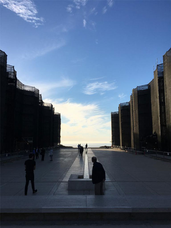 Sketch Institute Salk  Louis kahn, Luis barragan, Architecture