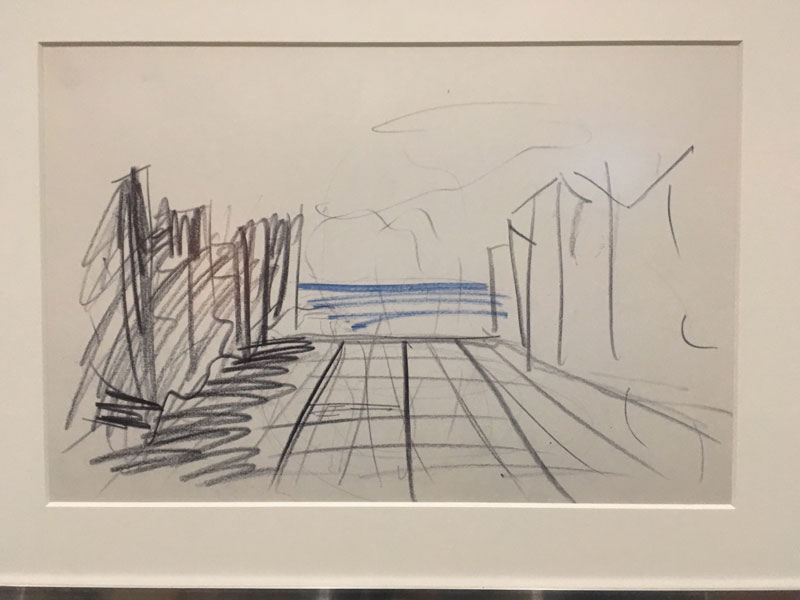 A Day Sketching at the Salk Institute